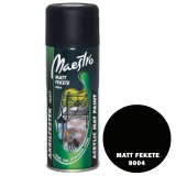 MAESTRO AKRILFESTÉK MATT FEKETE 9004 400 ML