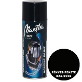 MAESTRO AKRILFESTÉK RAL 9005 FÉNYES FEKETE 400 ML