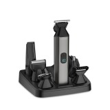 Maestro MR-661 6 az 1-ben USB Akkus Nedves-Száraz Hajnyíró készlet - Fekete (MR-661)