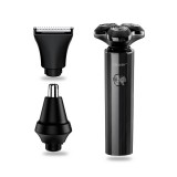 Maestro MR-676, 3 az 1-ben, 3,7V 800 mAh, Három lebegő fej, Vízálló, Vezeték nélküli, Borotva készlet