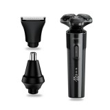 Maestro MR-678 USB Akkus Nedves-Száraz Borotva - Fekete (MR-678)