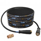 Magasnyomású tömlő acélfonatos 10m Karcher HD HDS nagynyomású mosókhoz, M22x1,5 belső menet (250bar, DN6, 155°C)