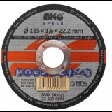 MAGG SPEED vágókorong fémhez, 115x1,6x22 mm (RKQS11515220)