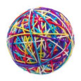 Magic Cat színes gombolyag 9,5 cm