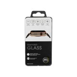Magic Glass Karc és ütésálló üveg órafólia fekete kerettel Apple Watch 42 mm 3DF Full Ragasztós