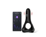 Magic Motion Rise - okos, akkus vibrációs péniszgyűrű (fekete)