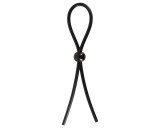 Magic Shiver - állítható péniszgyűrű (fekete)