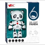 Magic Toys 11-es, a robot panda pajtás fénnyel és hanggal, fém vázzal