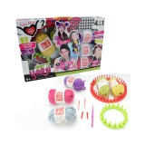 Magic Toys 4 az 1-ben szövőszett színes fonallal