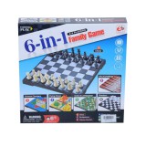 Magic Toys 6 az 1-ben mágneses társasjáték szett