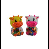 Magic Toys 88db-os építőkocka szett bocis tárolóban