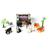 Magic Toys Afrikai állatok játékszett pálmafákkal (MKM611185) (MKM611185) - Játék állatok