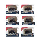 Magic Toys Alloy Car rendőr járművek 6cm többféle változatban