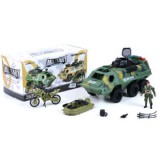 Magic Toys AMV katonai páncélozott szállítójármű játékszett két színváltozatban