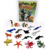 Magic Toys Animal World Tengeri élőlények figura csomag (MKM698296) (MKM698296) - Játékfigurák