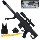 Magic Toys Assault Game: Katonai fegyver szett kiegészítőkkel és tölténnyel többféle változatban