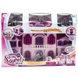 Magic Toys Babaház kiegészítőkkel, babákkal, hanggal és fénnyel