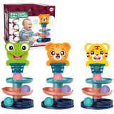 Magic Toys Ball Tower: Vidám állatos golyópálya többféle változatban 45x22cm 1db