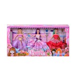 Magic Toys Beauty babaszett nyaklánccal 3db-os