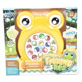 Magic Toys Békás elektromos horgász játék 15db-os