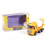 Magic Toys Betonkeverős teherautó sárga színben 17cm