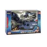 Magic Toys City Police nagy rendőrségi akció játékszett járművekkel és figurákkal