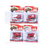 Magic Toys City Vehicle: Tűzoltósági jármű többféle változatban 1db