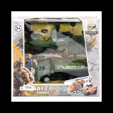Magic Toys Combat Force 9 Katonai játék szett teherautóval