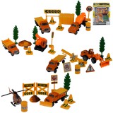 Magic Toys Construction Crew: Építőipari játékszett járművekkel többféle változatban 1db