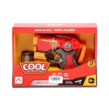Magic Toys Cool Szivacslövő játék fegyver piros színben