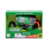 Magic Toys Cool Szivacslövő játék fegyver zöld színben