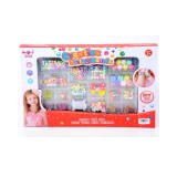 Magic Toys Creative StringBeads: Ékszerkészítő gyöngy szett 200+ pasztell színű gyöngyökkel