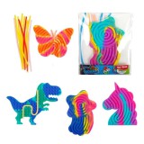 Magic Toys Curly Board mini zsinóros fűzős játék több változatban