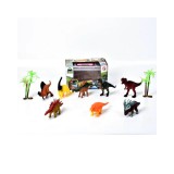 Magic Toys Dinoszaurusz játékszett dinokkal és pálmafákkal