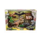 Magic Toys Dinoszauruszos játék szett különböző kiegészítőkkel