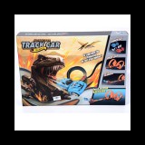 Magic Toys Dinoszauruszos versenypálya hátrahúzós autóval