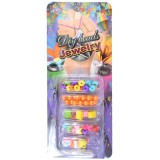 Magic Toys DIY Beads Jewelry: Karkötőkészítő szett 50+ színes gyöngyökkel