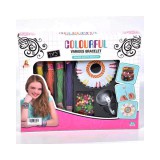 Magic Toys DIY Csináld magad karkötő készítő szett színes fonalakkal és gyöngyökkel
