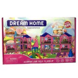 Magic Toys DIY csináld magad összeépíthető babaház kiegészítőkkel