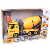 Magic Toys DIY Csináld magad összeszerelhető mixerkocsi fény és hang effektekkel 1:12-es méretarány