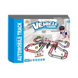 Magic Toys DIY Összeszerelhető elemes 4.3m-es autópálya kiegészítőkkel