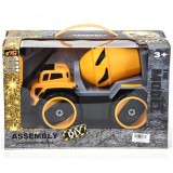 Magic Toys DIY szerelhető sárga mixerkocsi
