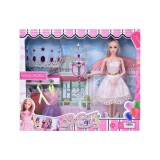 Magic Toys Dolls World: Divat baba jogarral és tiarával