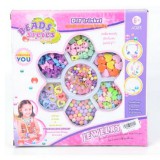 Magic Toys Ékszerkészítő gyöngy szett vegyes formákkal és színekkel