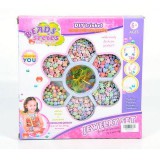 Magic Toys Ékszerkészítő szett vegyes színes gyöngyökkel (MKK292209) (MKK292209) - Szépségszettek