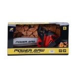 Magic Toys Elektromos láncfűrész fénnyel és hanggal piros színben