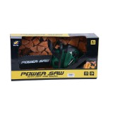 Magic Toys Elektromos láncfűrész fénnyel és hanggal zöld színben