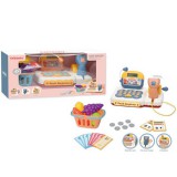 Magic Toys Elektronikus pénztárgép vonalkód olvasóval, készpénzzel és kiegészítőkkel