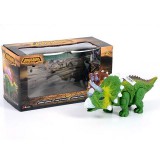 Magic Toys Elemes triceratops figura fénnyel (MKK193299) (MKK193299) - Játékfigurák