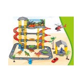Magic Toys Emeletes parkolóház dinoszauruszokkal
